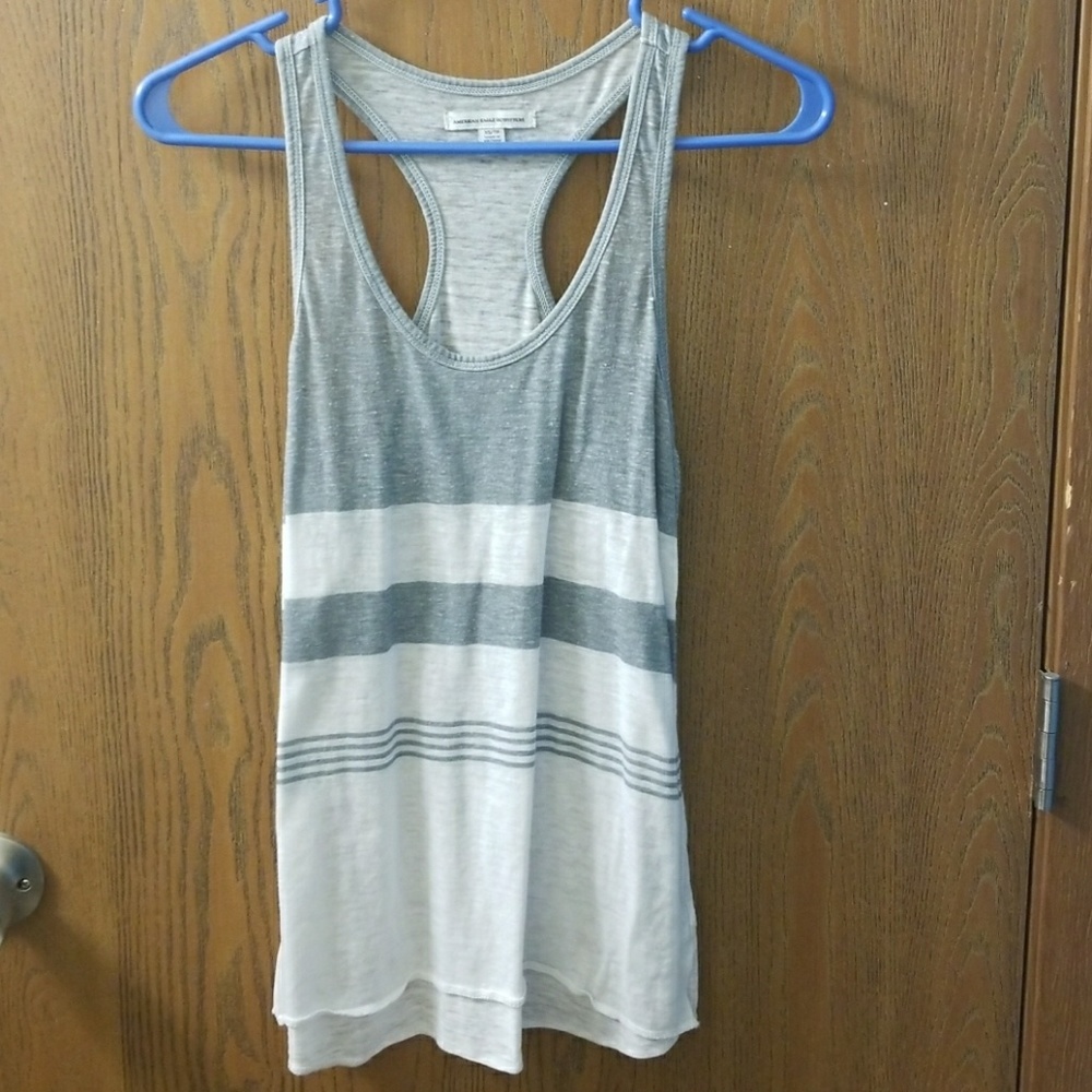 American Eagle Striped Tank Top